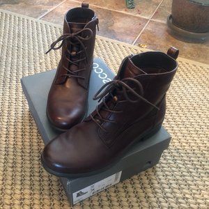Ecco Touch 25 Lace-Up leather boot boots EU 38
